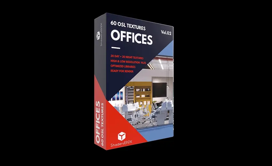 视差贴图 ShadersBOX – Offices Pack 2.0