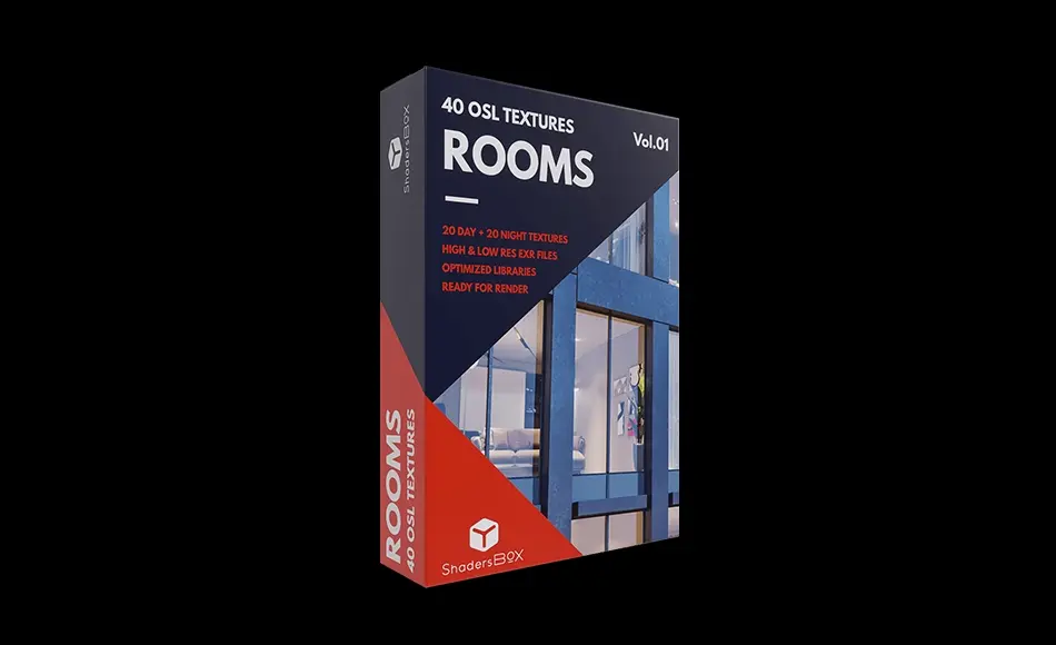 视差贴图 ShadersBOX – Rooms Pack 1.0