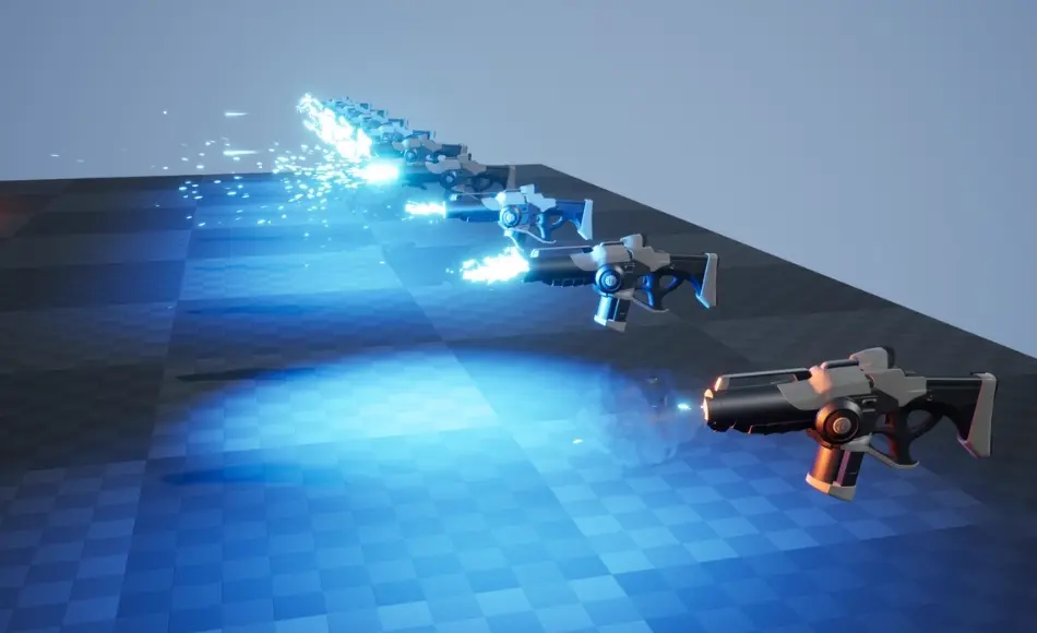 【UE5】枪口火焰特效 Muzzle Flash 3D