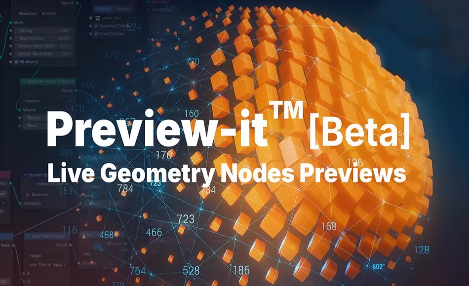 Blender插件 – 实时缩略图预览 Preview-It