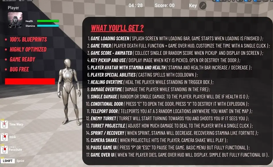 【UE5】游戏能力系统 Gameplay Ability System ( GAS ), Fully Optimized, Game-Ready