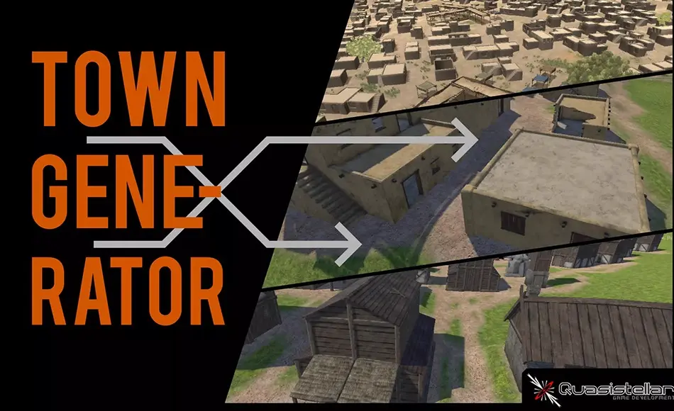 Unity插件 – 城镇生成器 Town Generator | Construct Tool | Spawner Unity插件 – 城镇生成器 Town Generator | Construct Tool | Spawner