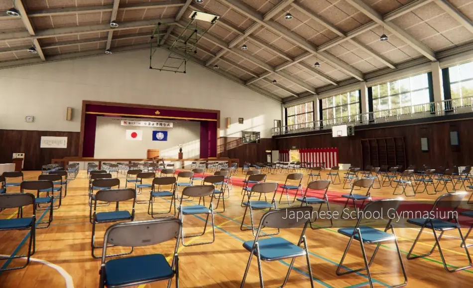 Unity场景 – 日式学校体育馆 Japanese School Gymnasium Unity场景 – 日式学校体育馆 Japanese School Gymnasium