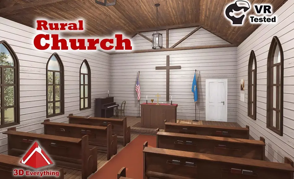 Unity场景 – 乡村教堂 Rural Church