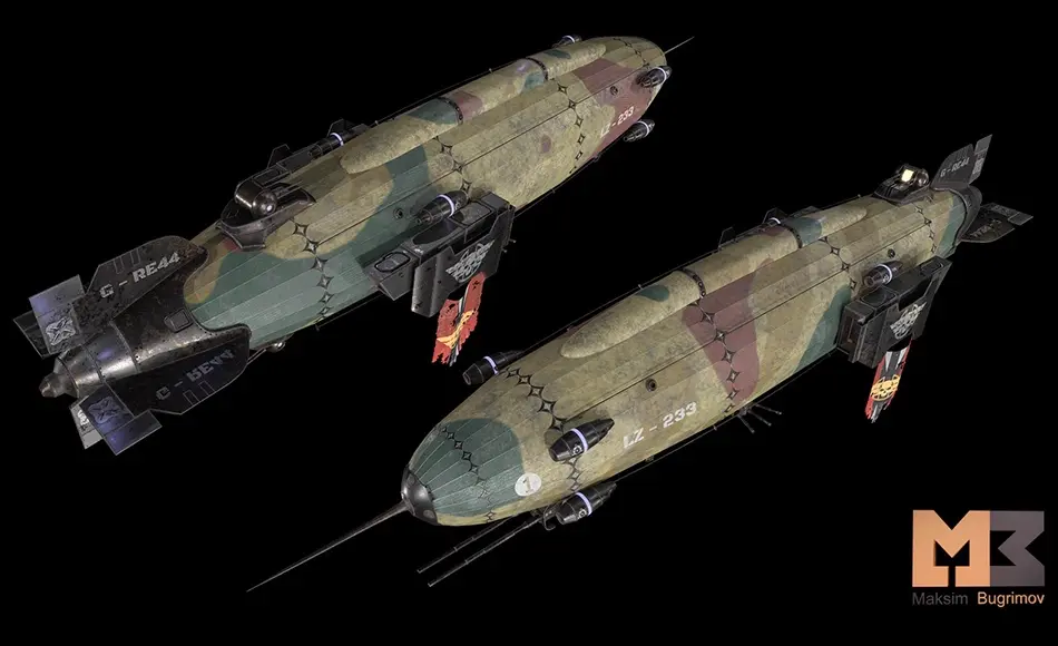 【UE5】反乌托邦飞艇 Dystopia Airship