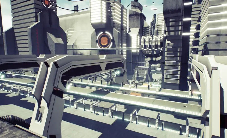 【UE5】科幻都市套装 Sci-Fi Urban Pack