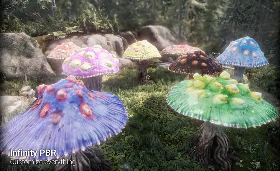 Unity角色 – 蘑菇怪兽 Mushroom Monsters – Fantasy RPG