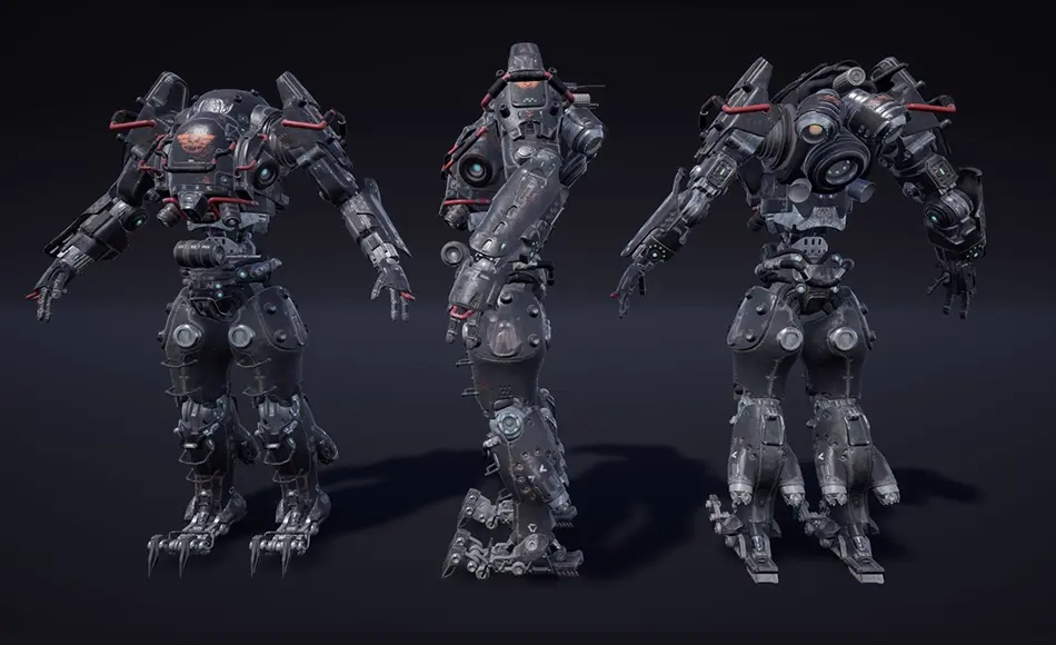 模型资产 – 高精度士兵3D模型 Dystopia Soldiers Pack Low-poly 3D model 模型资产 – 高精度士兵3D模型 Dystopia Soldiers Pack Low-poly 3D model