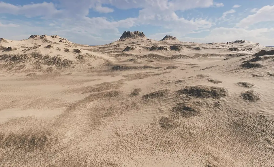 Unity资产 – 景观地面素材包 Landscape Ground Pack 3 (Desert Dry Land Beach Sea Islands Coast)