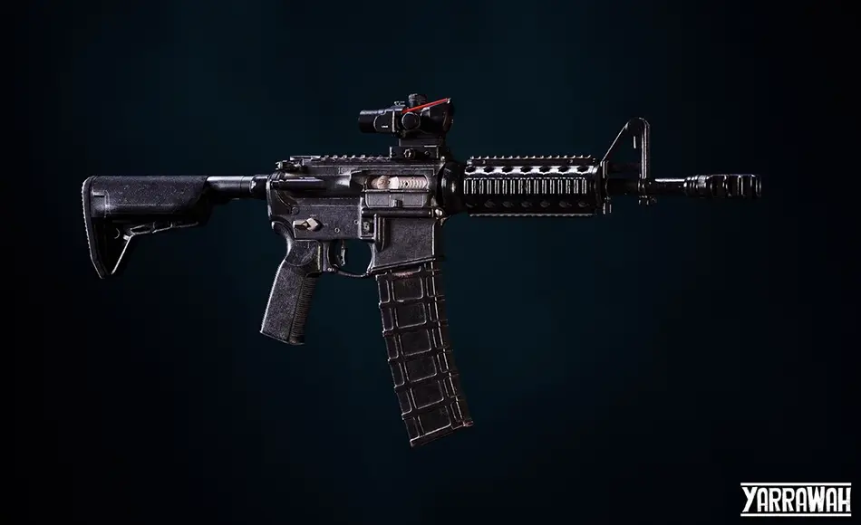 【UE5】游戏步枪武器 Custom AR-15 Style Rifle