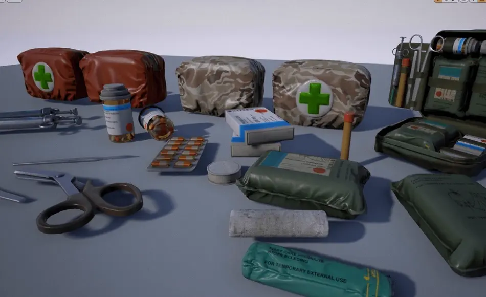 【UE5】急救包 First Aid Set