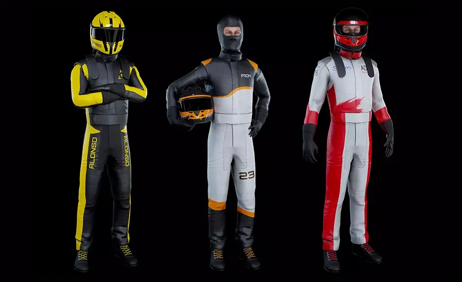 Unity角色 – 精英赛车手 Elite Racing Driver Unity角色 – 精英赛车手 Elite Racing Driver