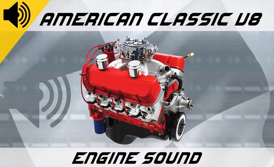 【UE5】发动机声浪 American Classic V8 Engine Sound
