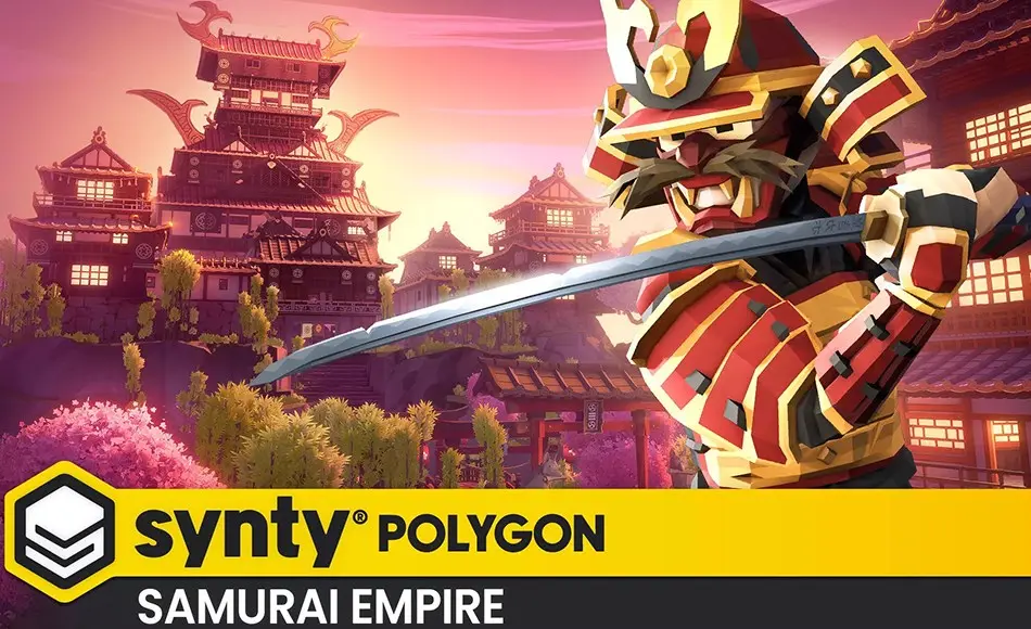 Unity资产 – 风格化武士帝国包 POLYGON – Samurai Empire Pack