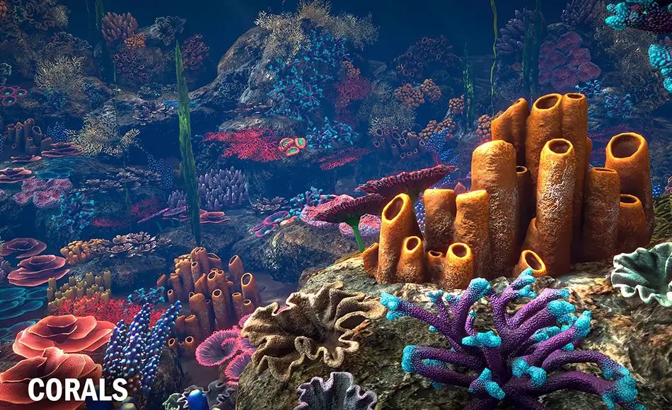 Unity资产 – 海底珊瑚 Corals