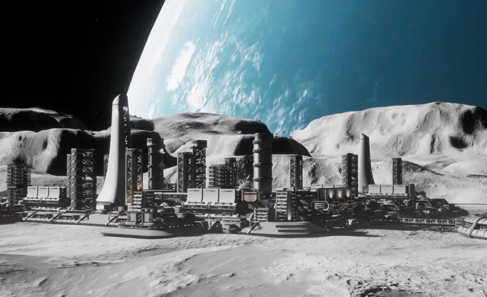 【UE4/5】科幻殖民地城市 SciFi Colony City