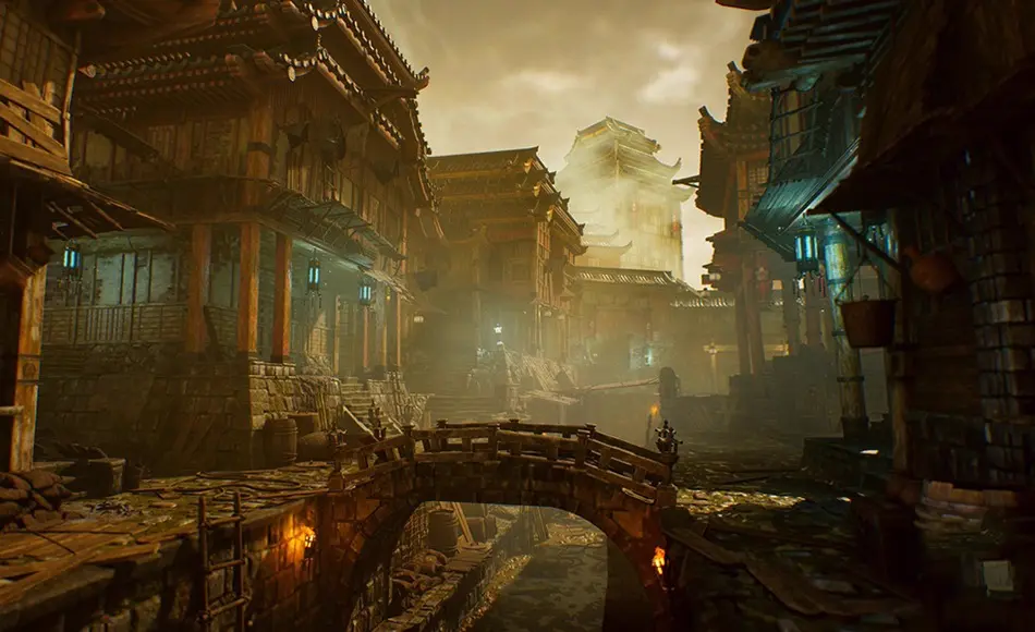 【UE4/5】亚洲运河资产 Asian Canal Environment