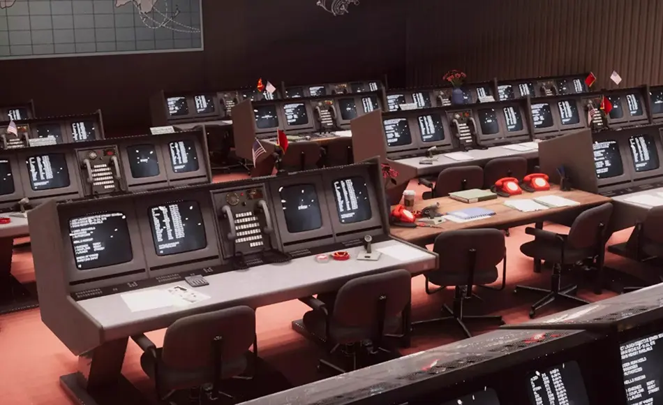 Unity场景 – 航天发射指挥中心 Space Launch Ground Control Command Center