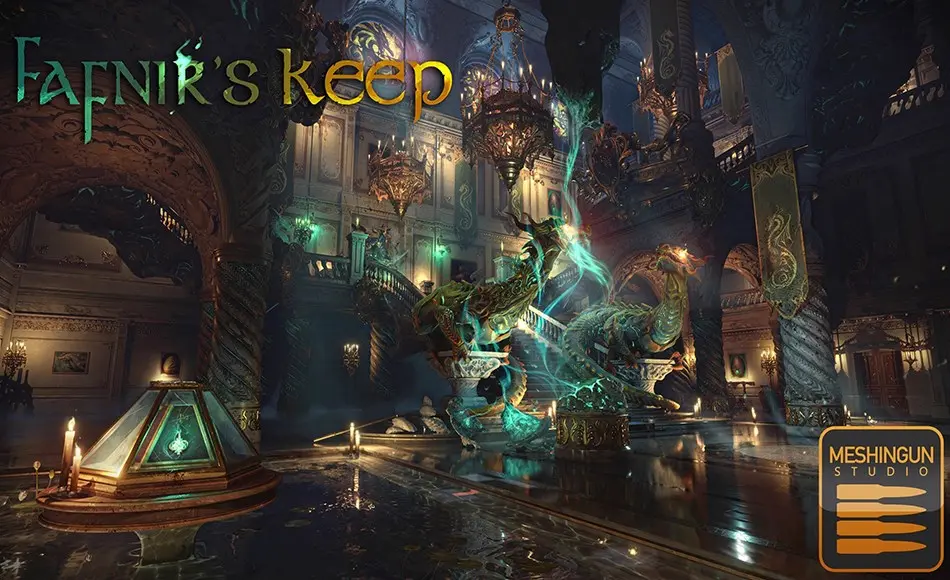 【UE5】奇幻环境包 Fafnir’s Keep