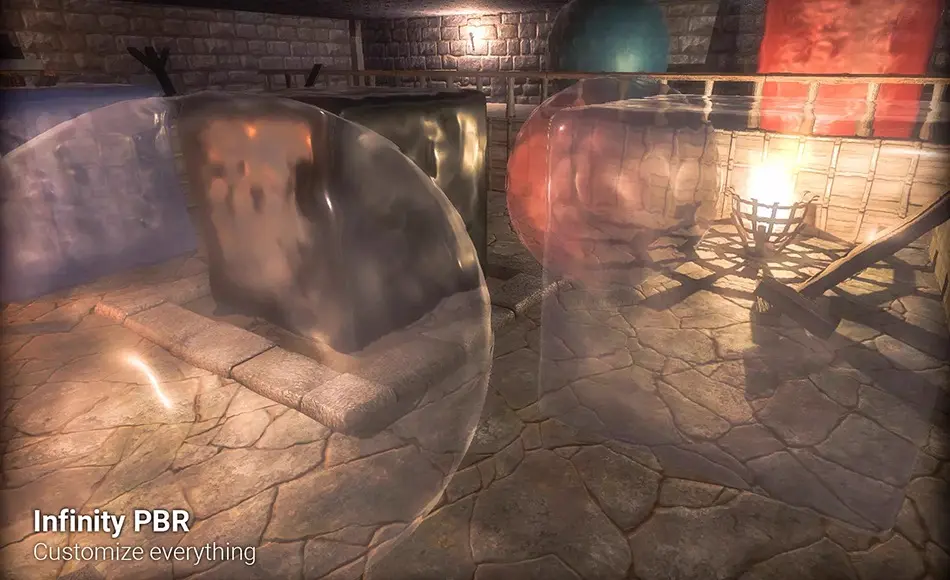 Unity资产 – 凝胶立方体和球体包 Gelatinous Cube & Sphere Pack PBR – Fantasy RPG