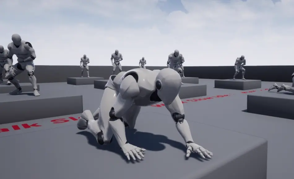 【UE5】角色受伤动画包 Injured Animation Pack