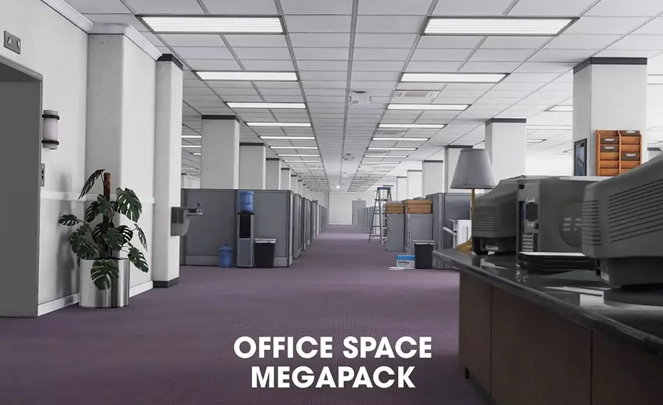 Unity资产 – 办公空间场景 Office Space Megapack