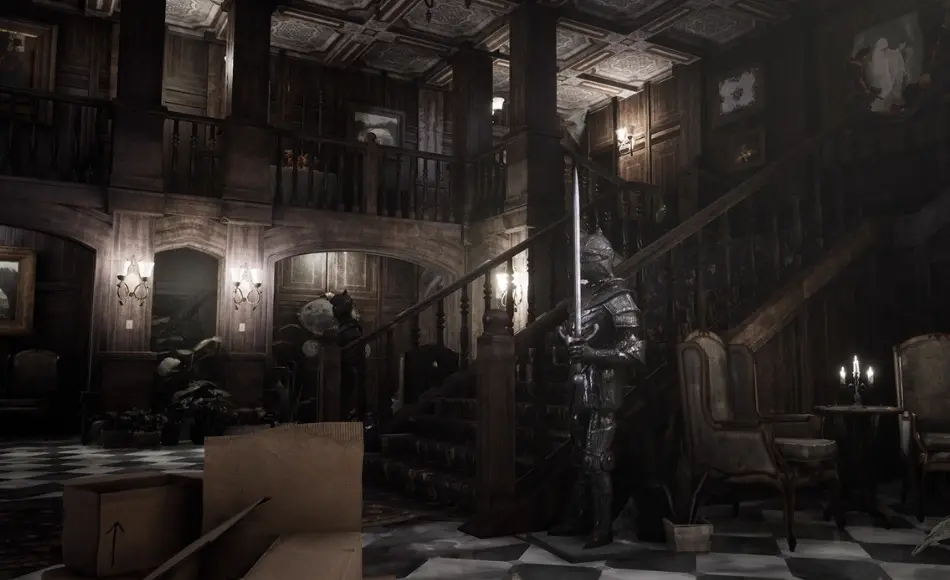 【UE5】恐怖游戏豪宅资产 Classic Mansion