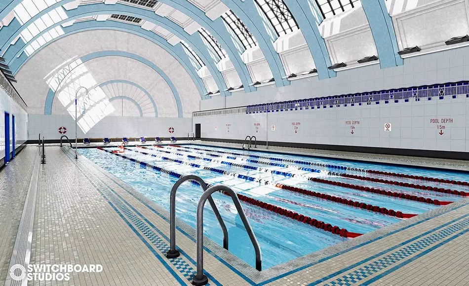 Unity场景 – 模块化游泳池 Modular Swimming Pool Megapack