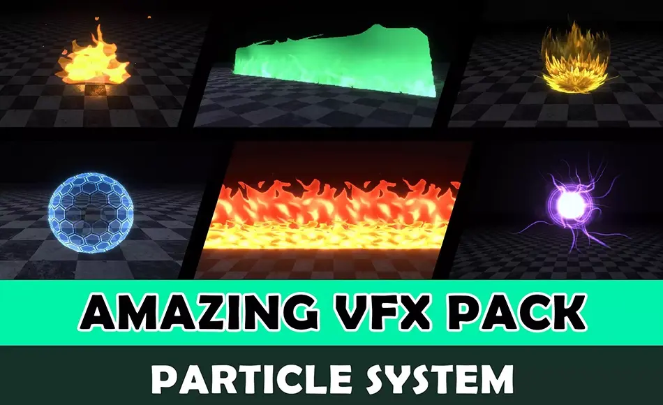 Unity特效 – 粒子系统特效包 Amazing VFX Pack – Particle System Unity特效 – 粒子系统特效包 Amazing VFX Pack – Particle System