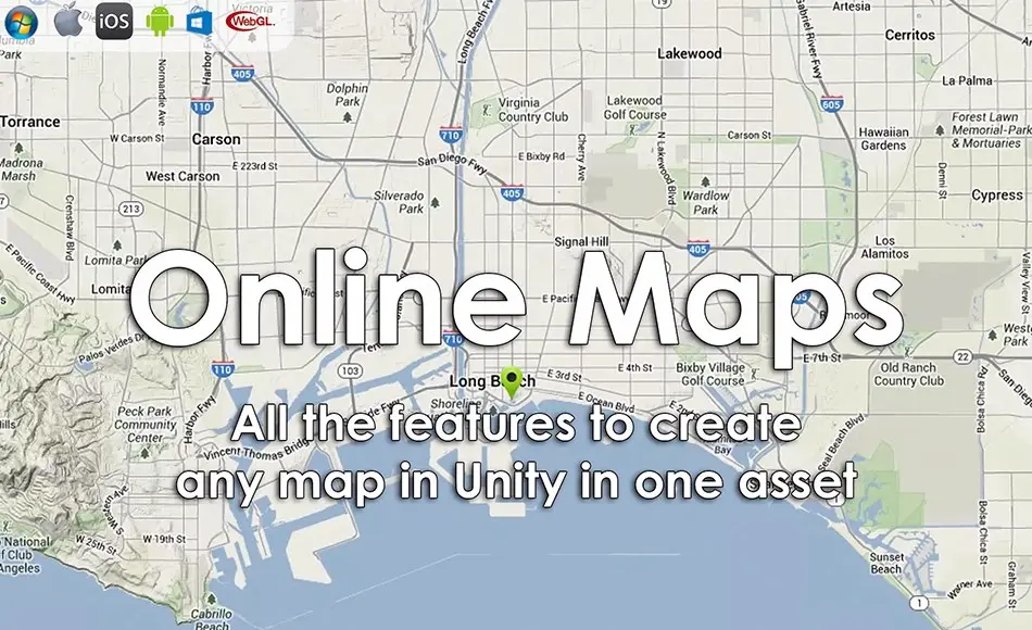 Unity插件 – 在线地图系统 Online Maps v4