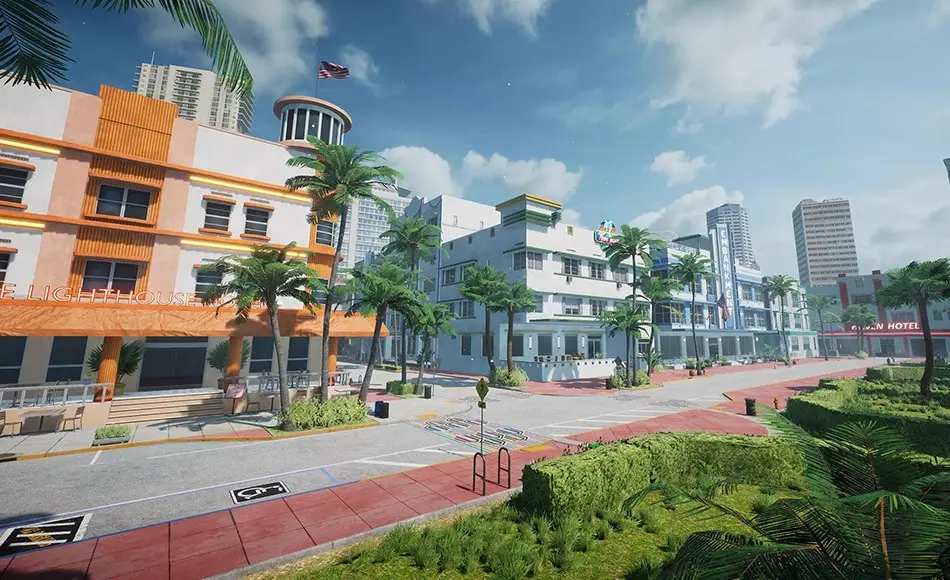 Unity场景 – 迈阿密海滩 Miami Beach