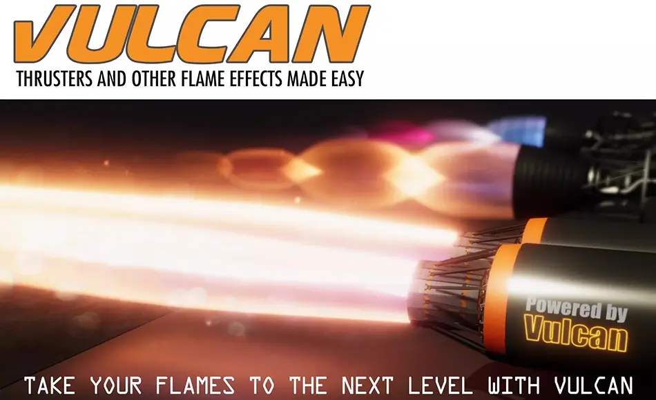 Unity特效 – 火焰喷射特效 Vulcan