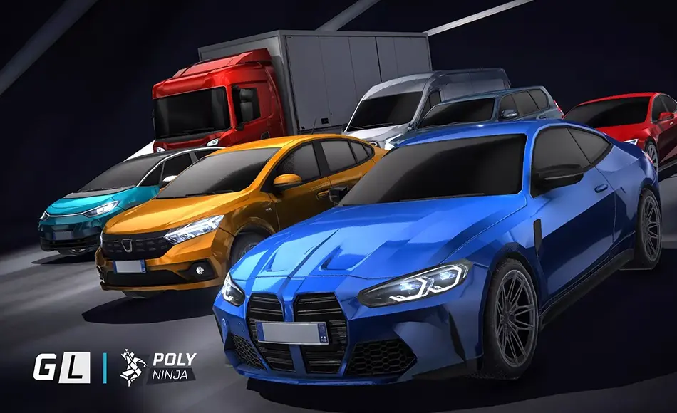 Unity资产 – 城市交通车辆包 Gridlock – City Traffic Vehicle Pack