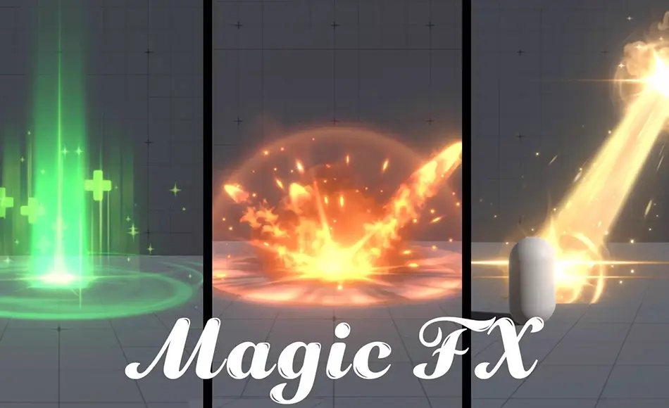 Unity特效 – 魔法特效包 MasterMagicFX