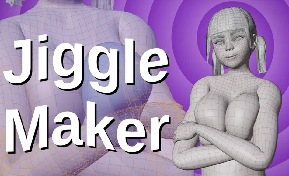 Blender插件 – 真实抖动模拟插件 Jigglemaker