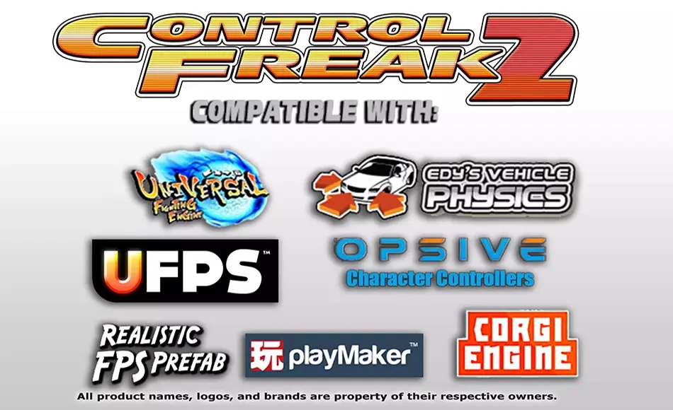 【更新】Unity插件 – 触摸控制系统插件 Control Freak 2 – Touch Input Made Easy