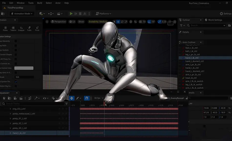 【中文字幕】在虚幻引擎中创建运行时过场动画 Creating Runtime Cinematics in Unreal Engine 5