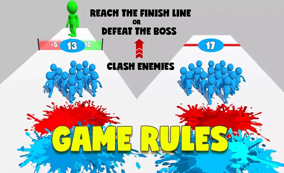 Unity开发 – 疯狂游戏跑酷游戏模板 Runner Clash Template : Hypercasual Starter Kit