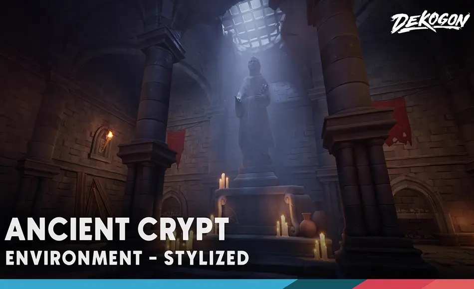 【UE5】风格化的古代地穴 Stylized Ancient Crypt