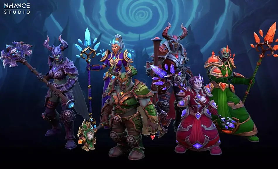 Unity资产 – 奇幻风格服装包 Stylized Fantasy Outfits Pack 1