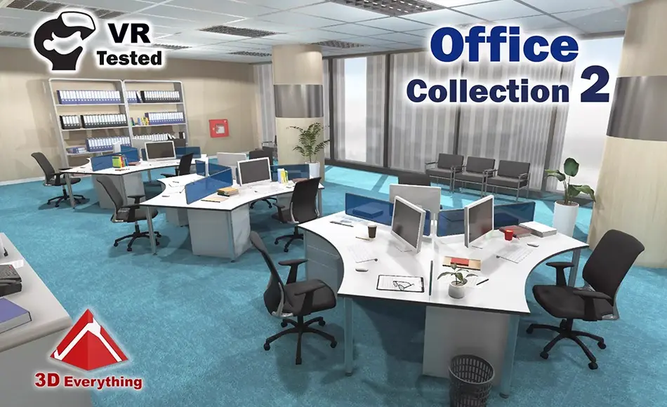 Uniyt场景 – 办公室场景 Office Collection 2