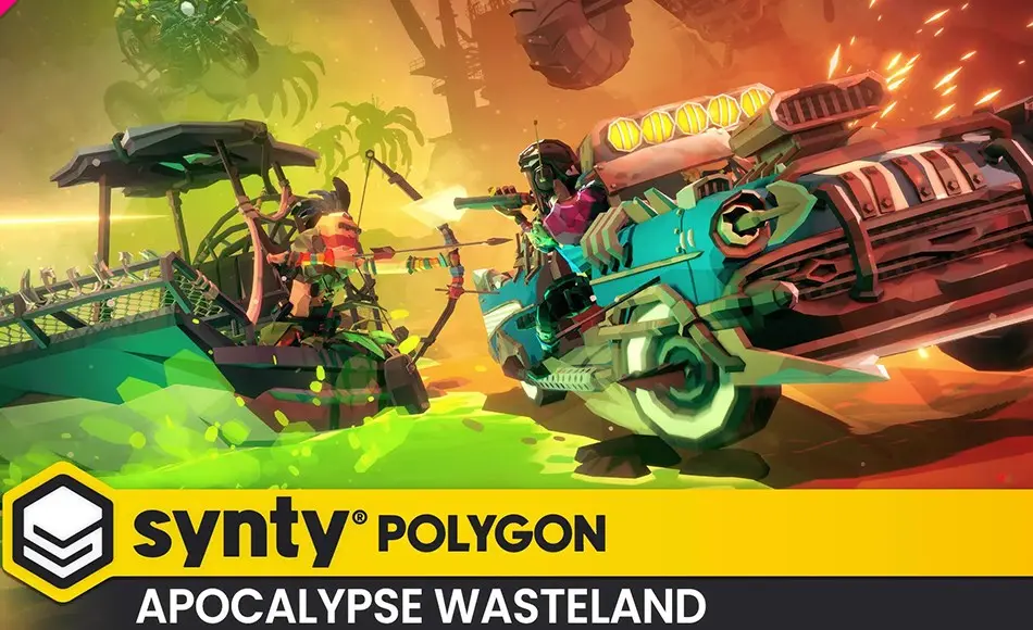 Unity资产 – 风格化末日废土包 POLYGON – Apocalypse Wasteland Pack