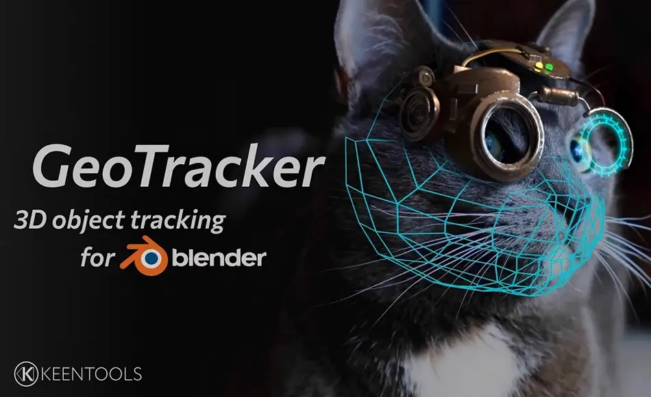 Blender插件 – 物体追踪面部建模 Keentools GeoTracker   win / mac