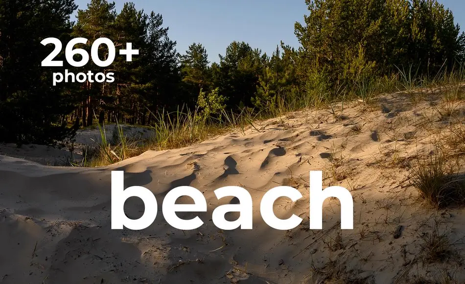 海滩参考图片 Beach – Reference Pictures