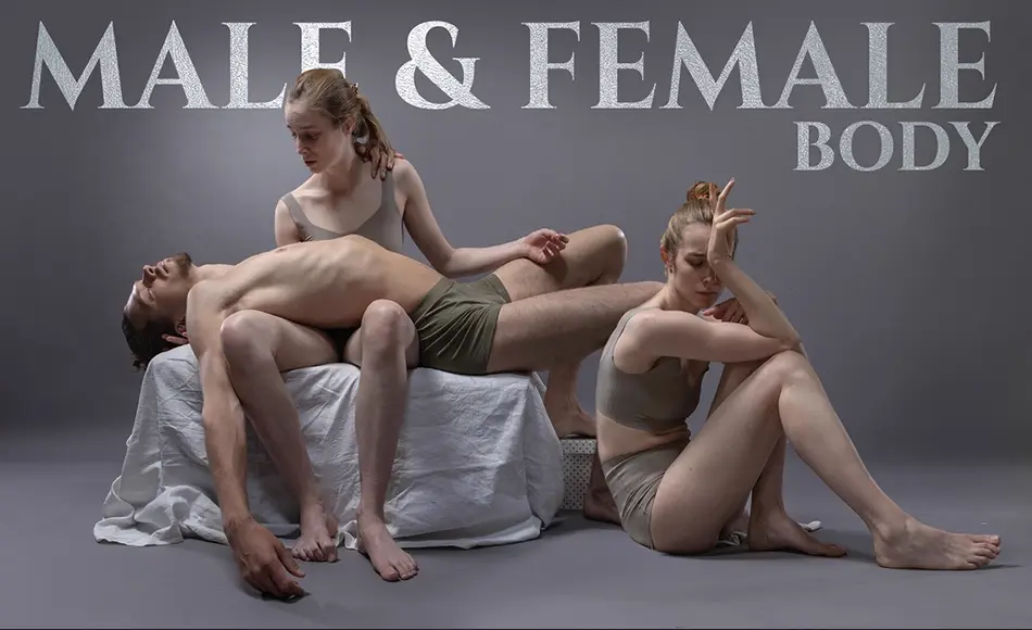 476 张男女动态姿势造型参考图片素材 Male and Female Body Photo Reference Pack For Artists 476 JPEGs