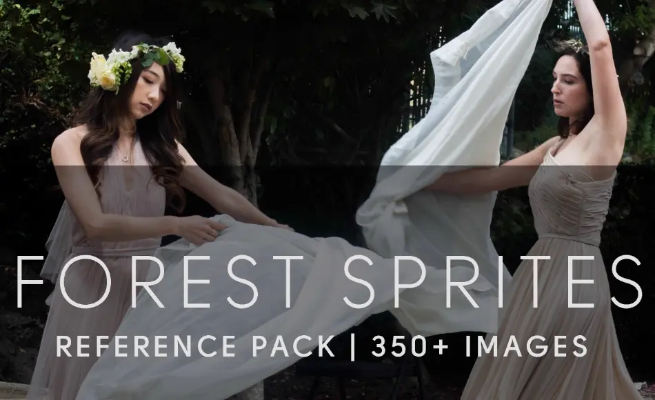 森林精灵女性角色参考照片 FOREST SPRITES