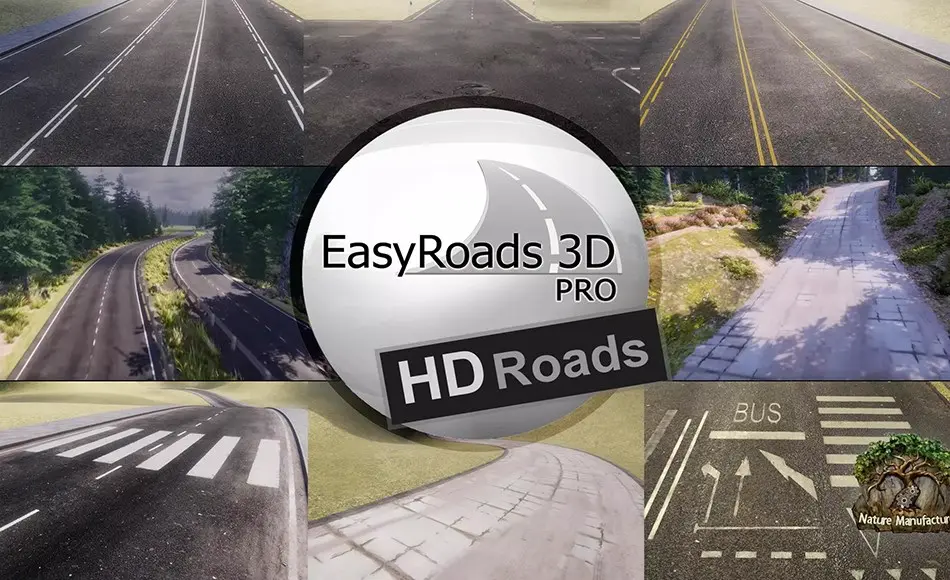 Unity插件 – 道路建模插件 EasyRoads3D Pro Add On – HD Roads