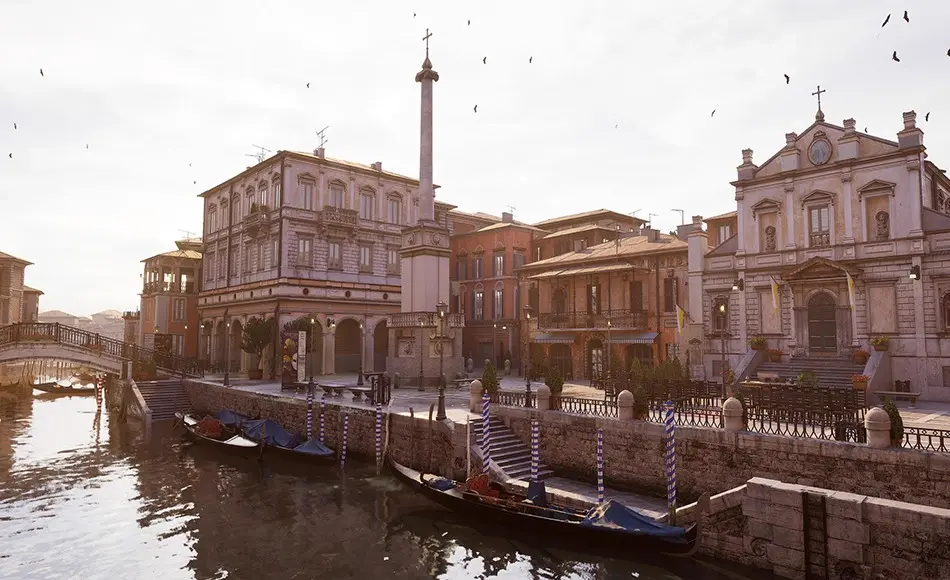 【UE5】威尼斯城市环境 Venice – Italian City