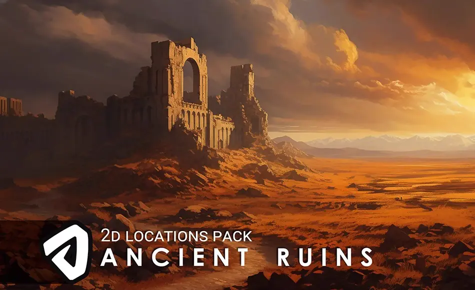 Unity场景 – 古代遗迹 Ancient Ruins 2D Locations