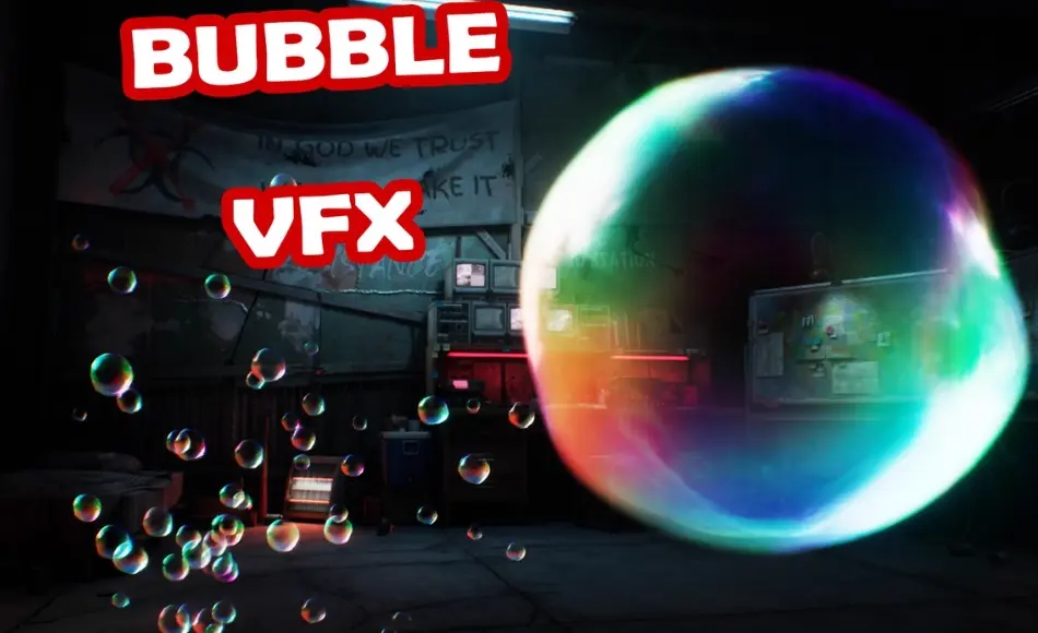【UE5】风格化肥皂泡特效 Stylized Soap Bubble VFX – Niagara System for Unreal Engine 5